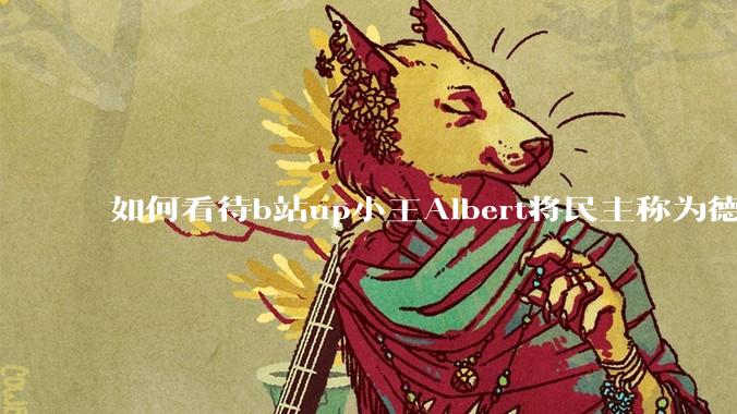 如何看待b站up小王Albert将民主称为德谟克拉西？