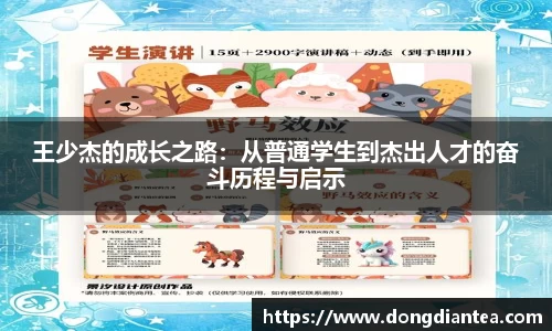 王少杰的成长之路：从普通学生到杰出人才的奋斗历程与启示