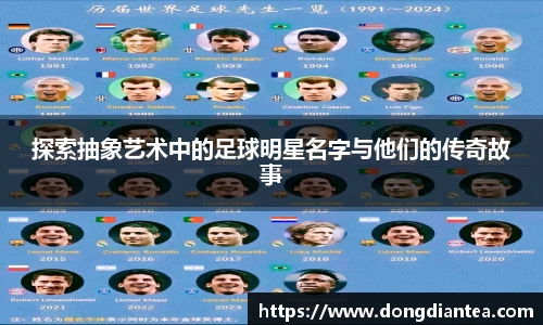 探索抽象艺术中的足球明星名字与他们的传奇故事